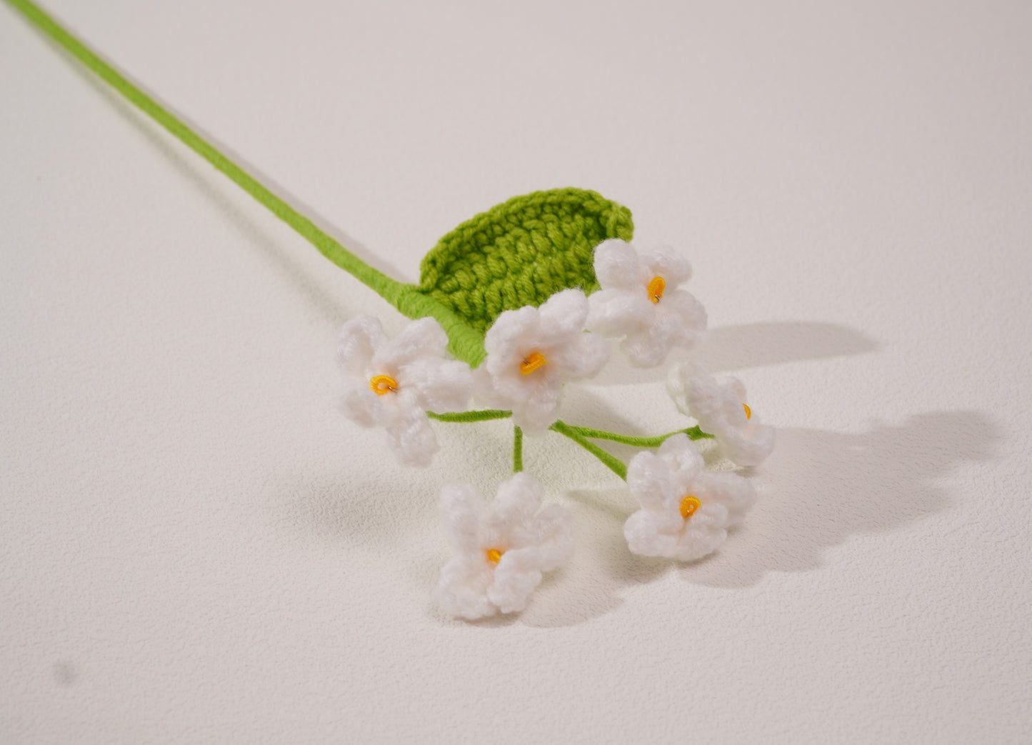 Fleur Myosotis -“Ne m’oublie pas” au crochet – Création artisanale en coton