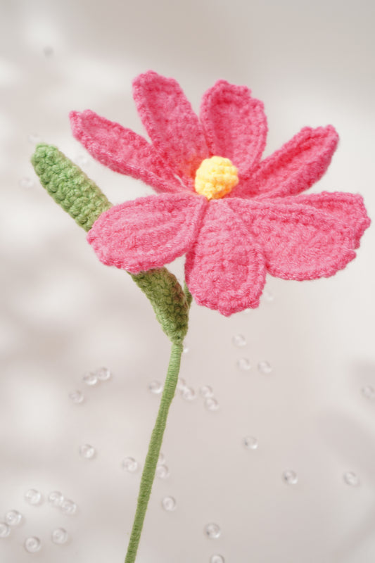 Fleur tibétaine porte‑bonheur – Élégance artisanale et douceur naturelle